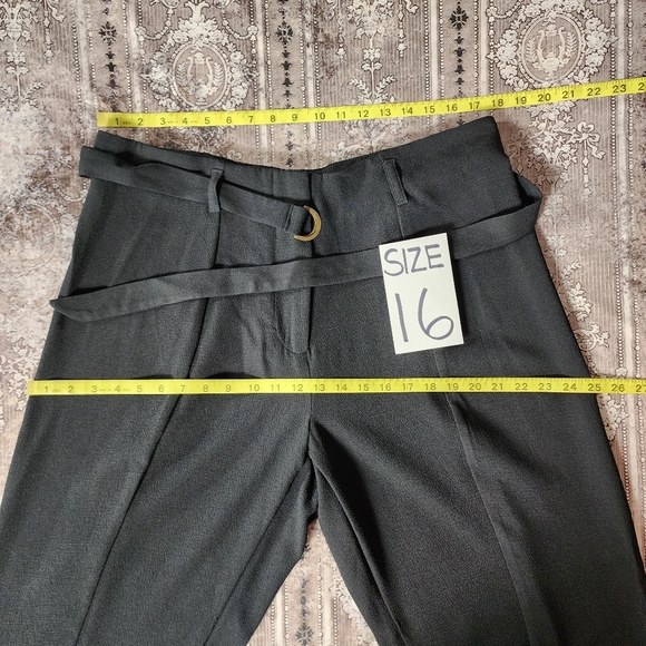 Who What Wear High Rise Black Crepe Dress Pants - Picture 12 of 14